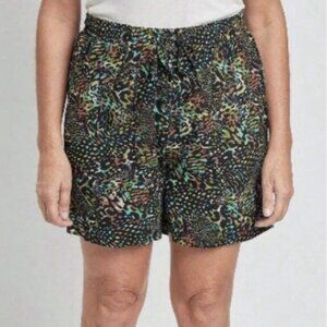 Royalty For Me Women's Animal Print Shorts- Size Large